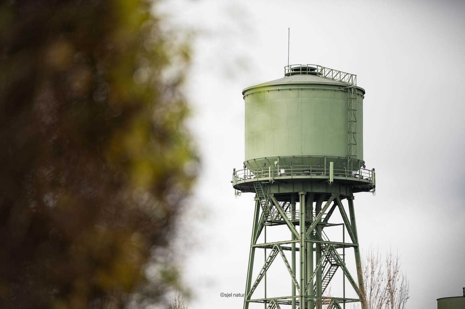 Wasserturm der Jahrhunderthalle Bochums