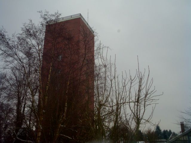 Wasserturm der Kleinstadt Norden