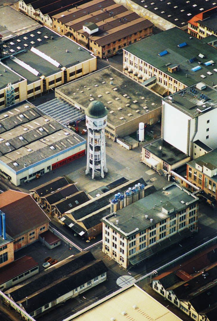 Wasserturm der Maggi-Werke in Singen am Hohentwiel