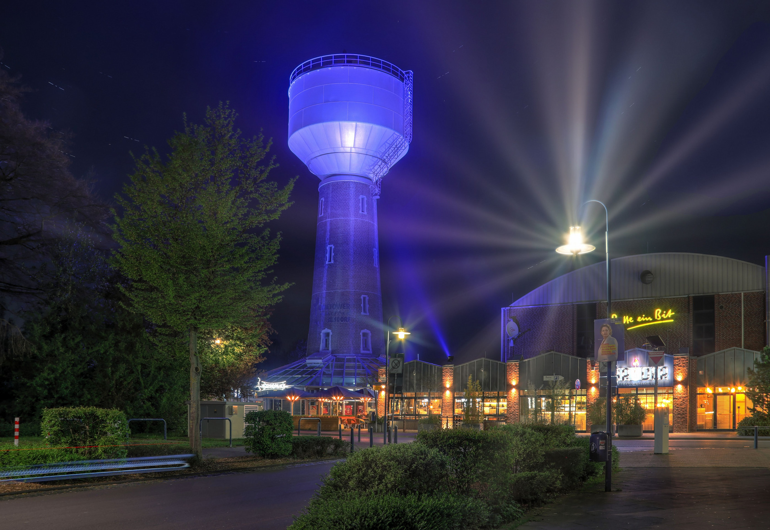 Wasserturm, Hubertusstraße – der Stadt Alsdorf