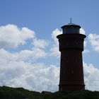 Wasserturm im Gegenlicht