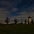 Wasserturm im Mondschein 