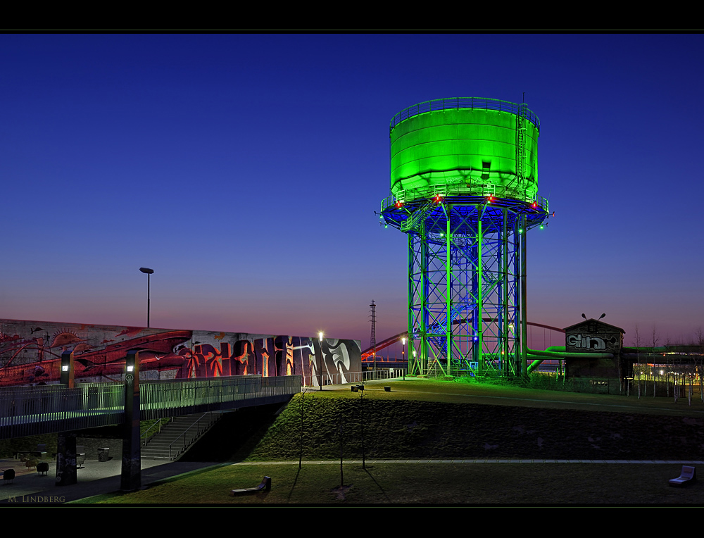 Wasserturm im Rheinpark