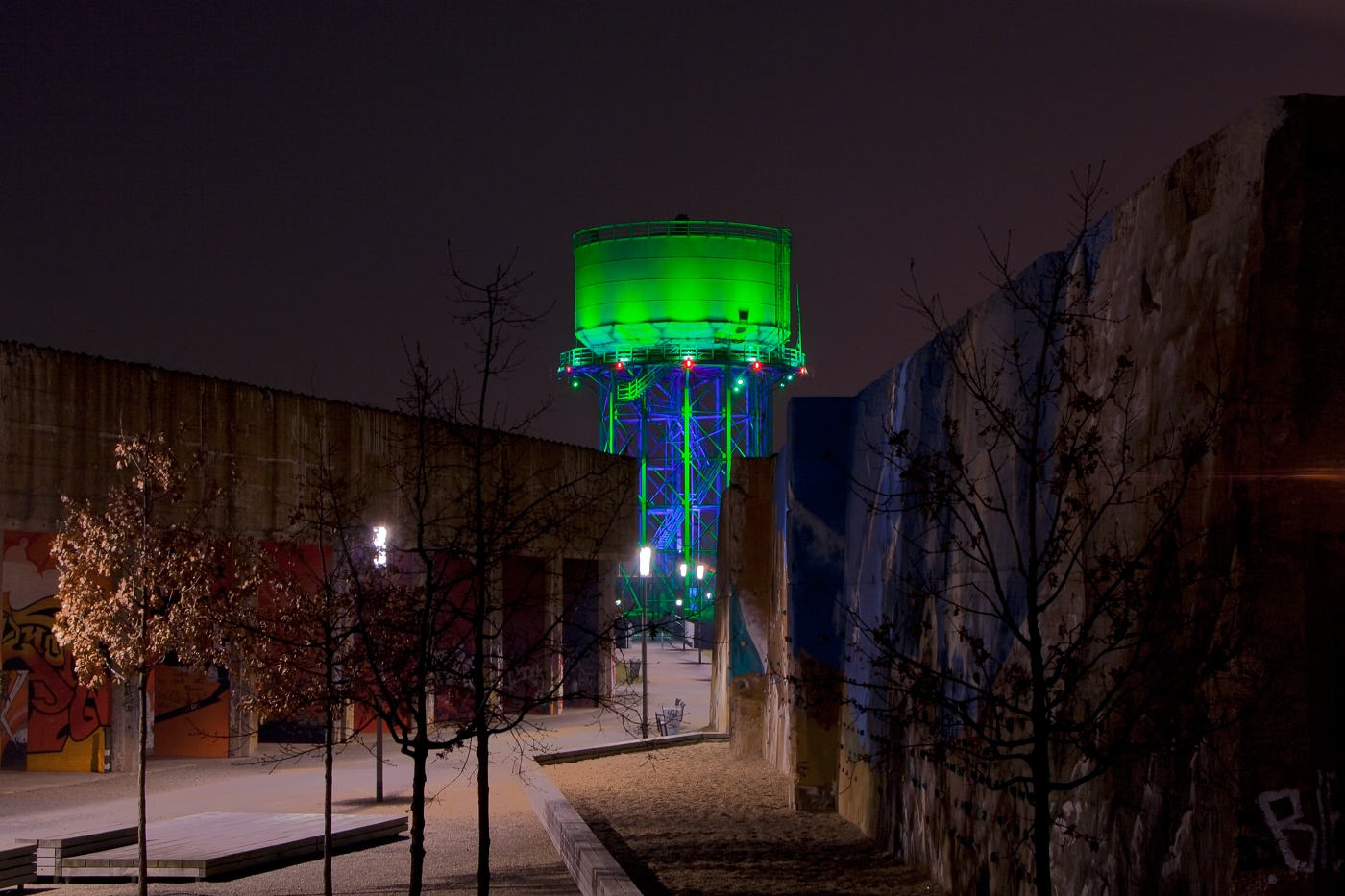 Wasserturm im Rheinpark Duisburg