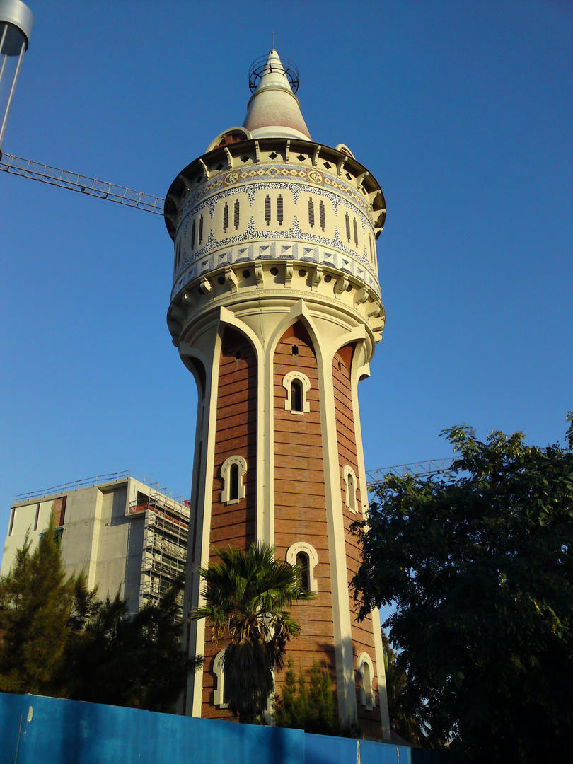 Wasserturm in Barcelona