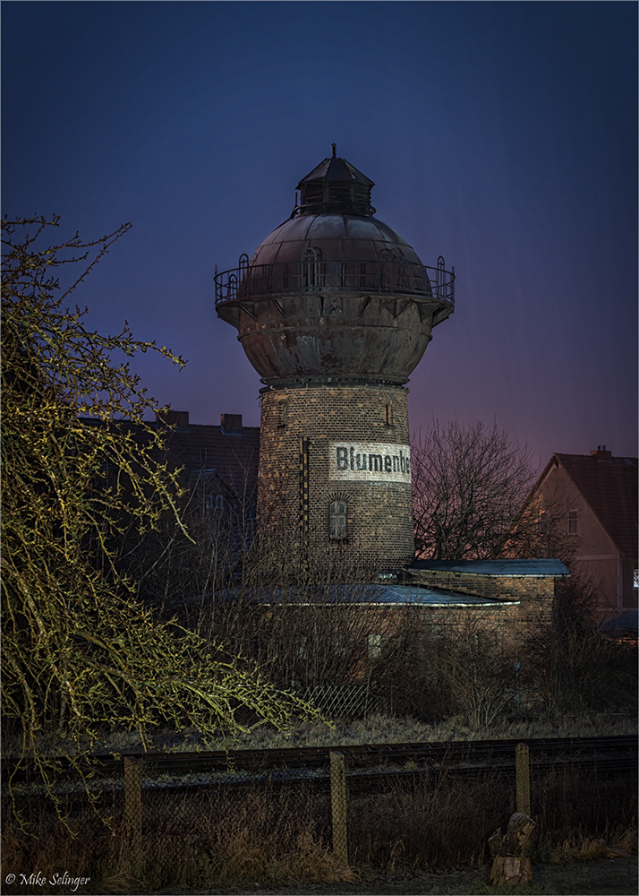 Wasserturm in Blumenberg