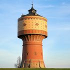 Wasserturm in der Abendsonne