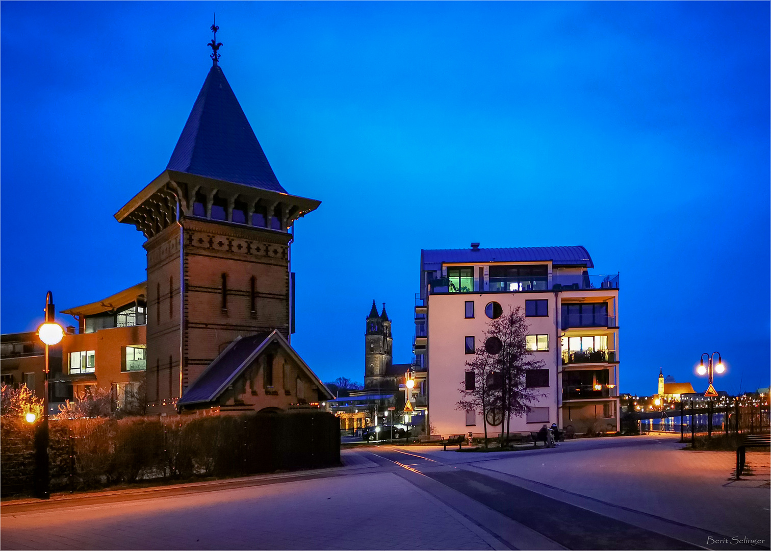 Wasserturm in Magdeburg