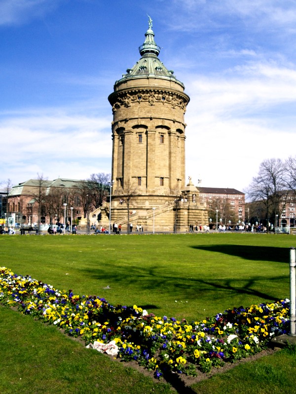 Wasserturm in Manheim