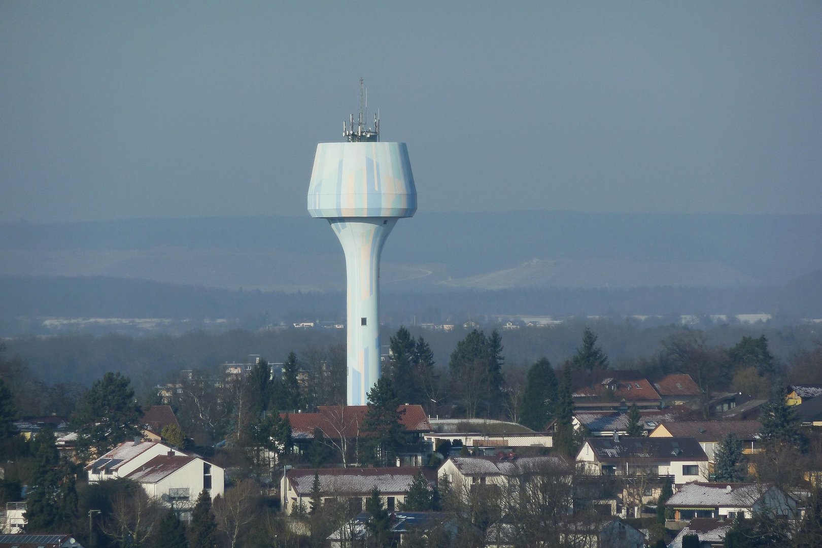 Wasserturm in Mühlacker, 12.02.2012