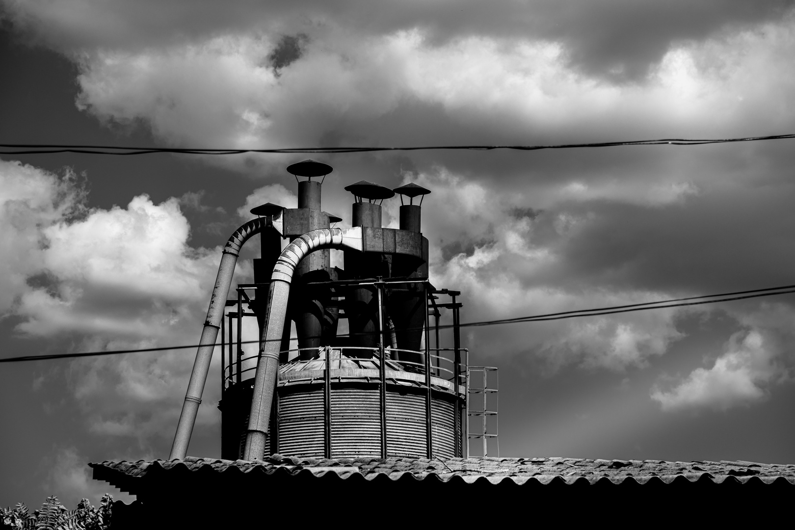 Wasserturm in Skopje