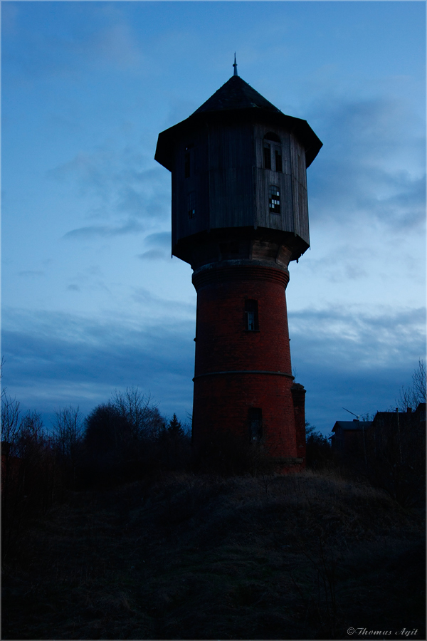 Wasserturm in Stassfurt - Original