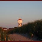 Wasserturm Langeoog bei Sonnenuntergang