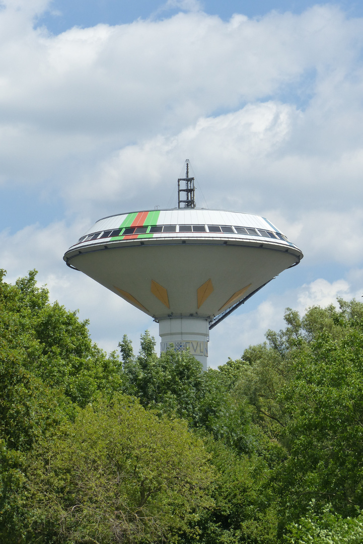 Wasserturm Leverkusen - Juli 2019