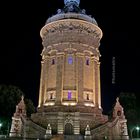 Wasserturm Mannheim at Night