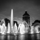 Wasserturm Mannheim B/W