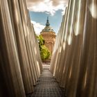 Wasserturm Mannheim im Sommer 