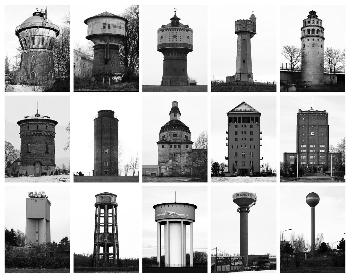 Wasserturm Typologie "