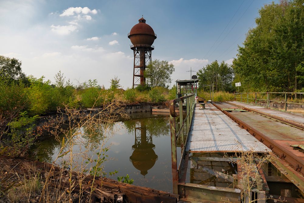 Wasserturm und Drehscheibe