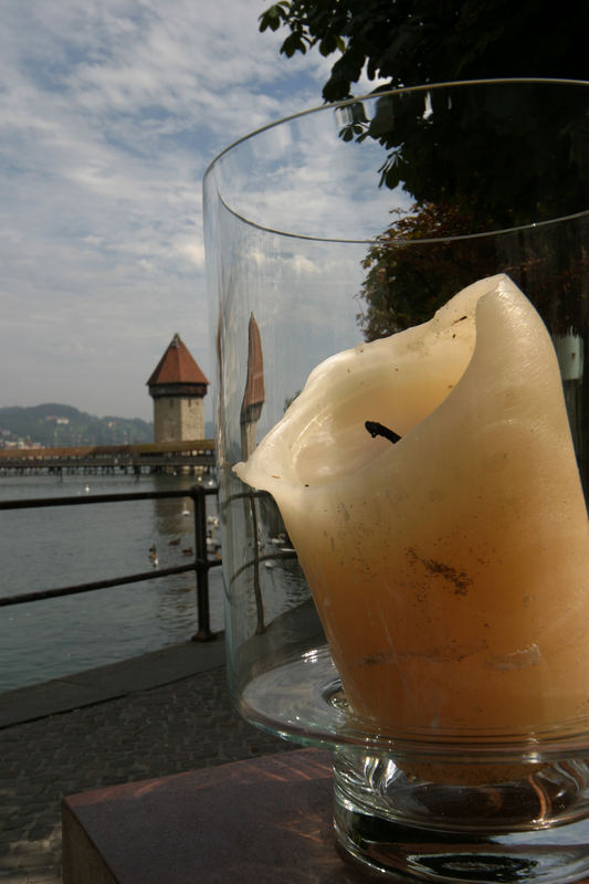 Wasserturm und Kappelbrücke in Luzern