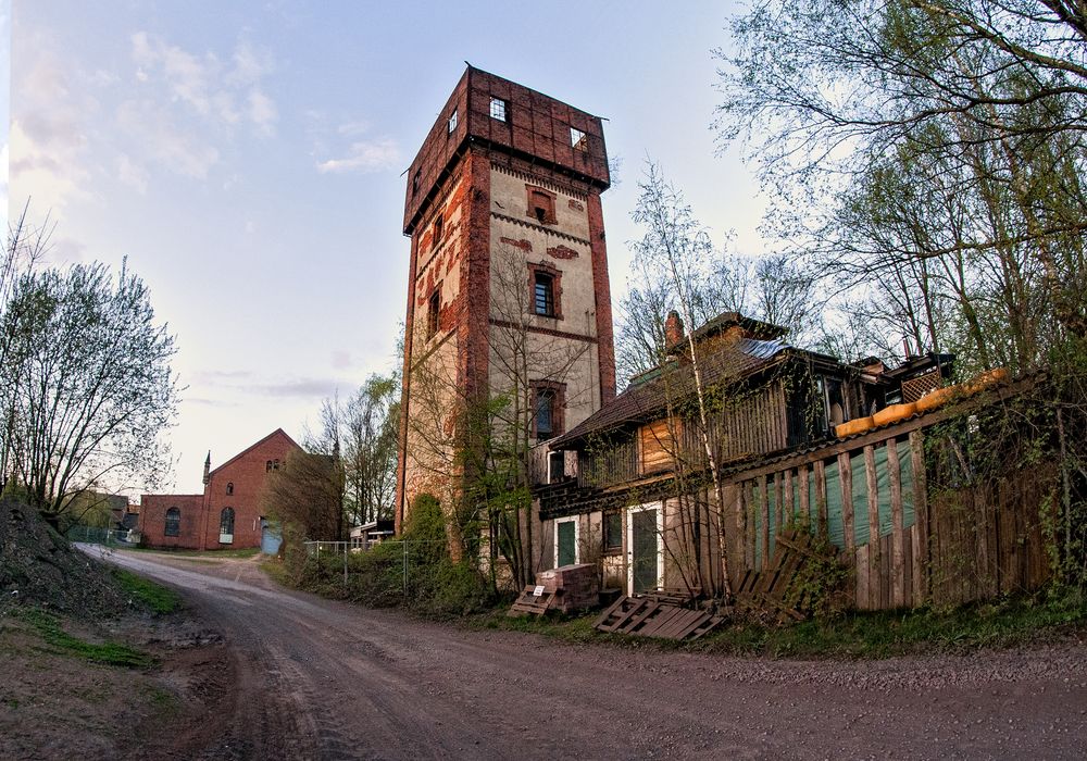 Wasserturm und Tiefbrunnenhaus  "Georgschacht" Stadthagen