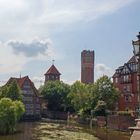Wasserturm und Wassermühle in Lüneburg