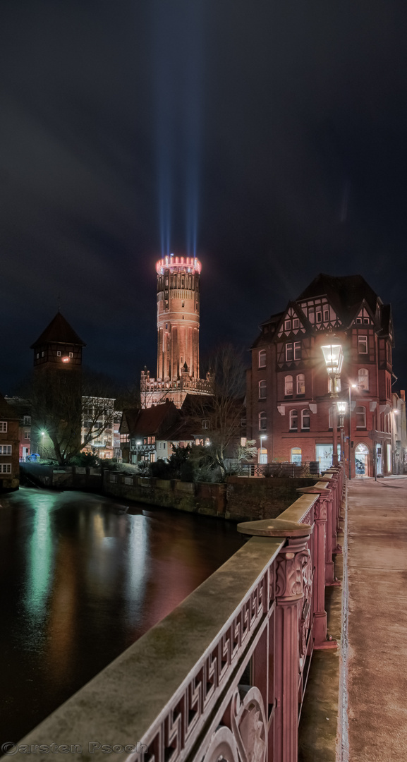 Wasserturm von der Altenbrückertorstraße