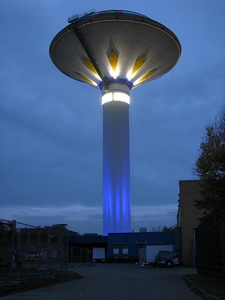 WASSERTURM- WATER TOWER @ NIGHT