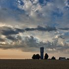 Wasserturm-Wolkentanz...vor meiner Haustür...