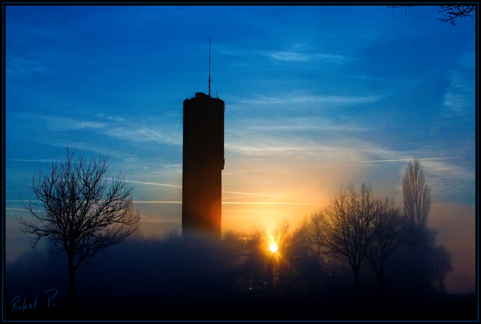 Wasserturm zwischen Hckelhoven und Erkelenz