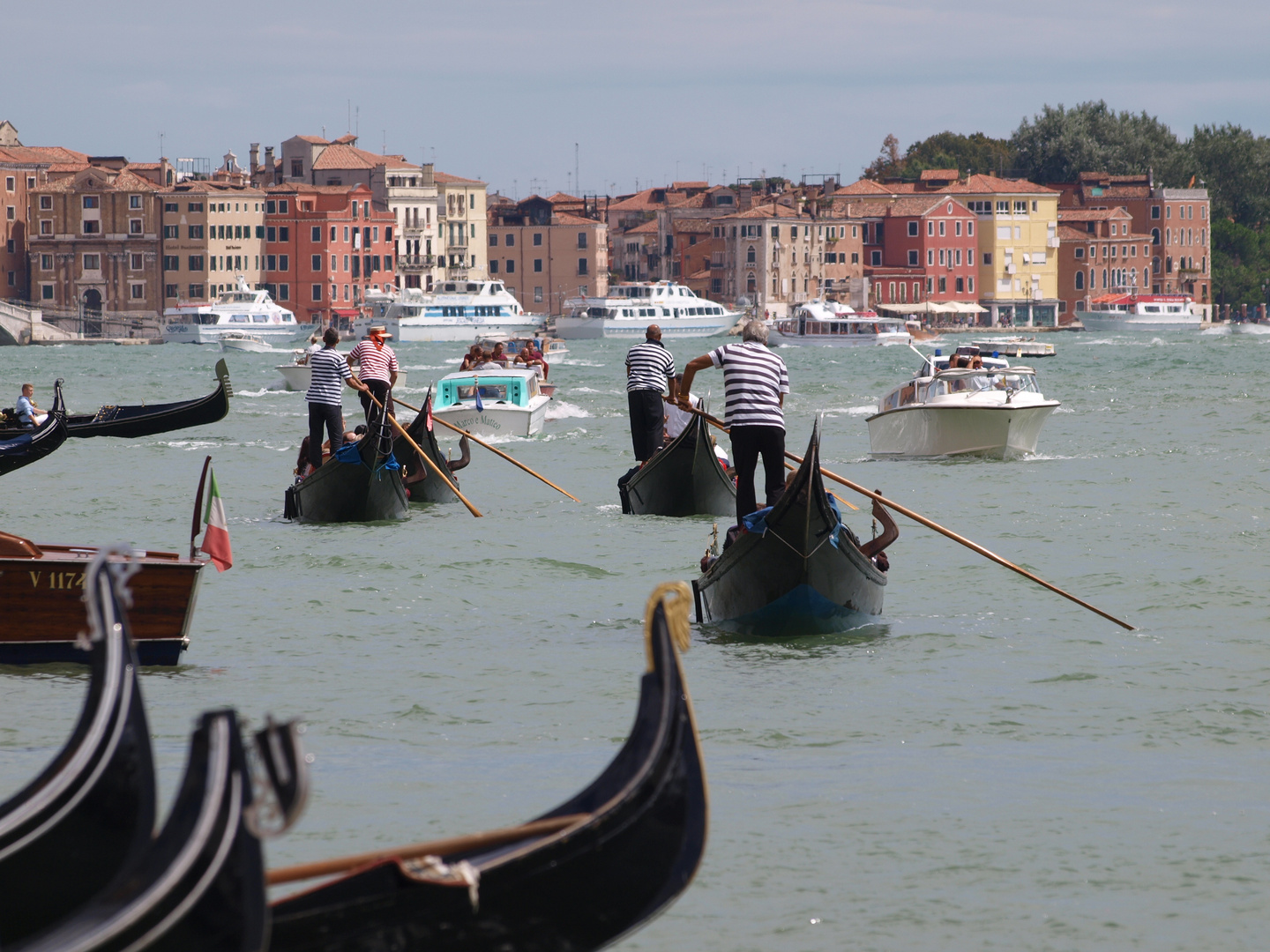 Wasserverkehr in Venedig