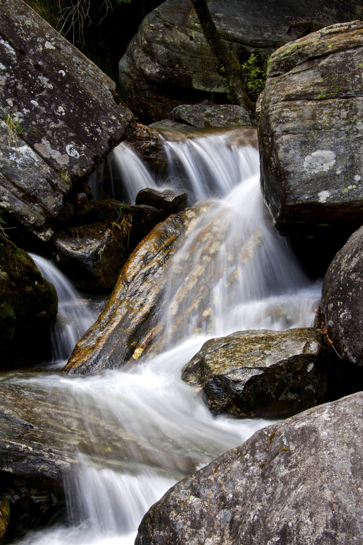 Wasservorhang im Tessin