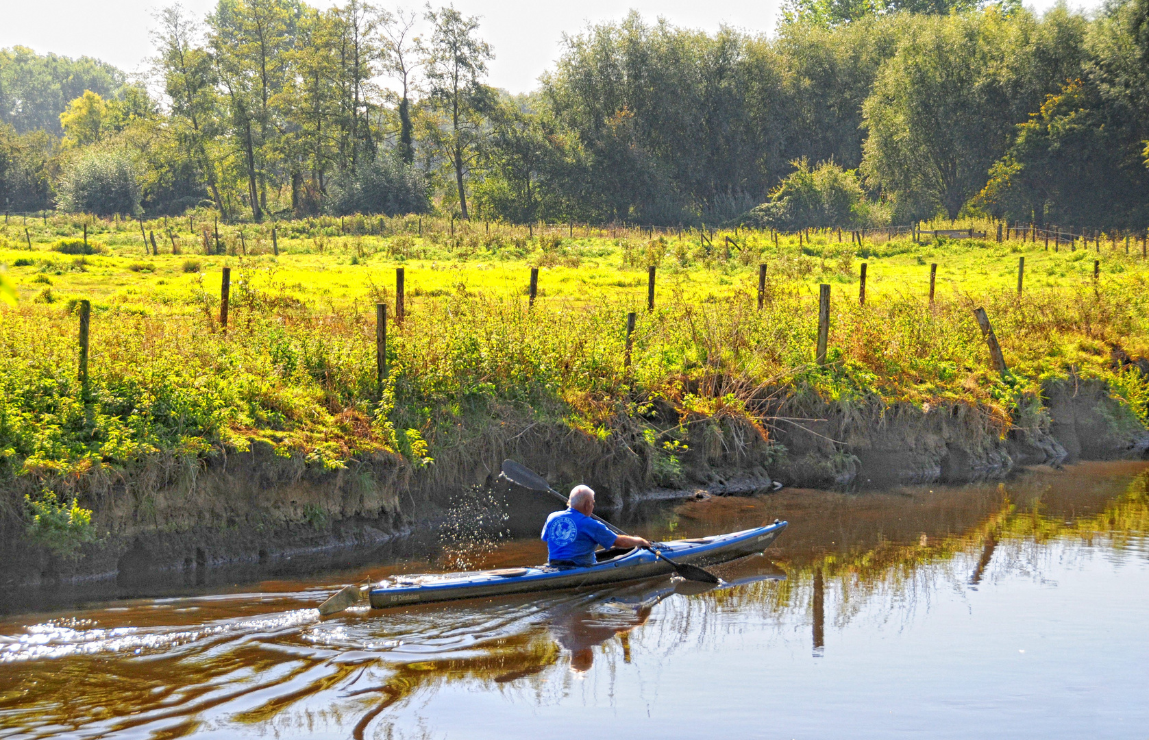 Wasserwandern auf der Niers