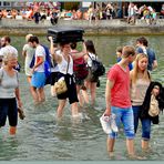 Wasserwandern - mitten durchs Hafenbecken