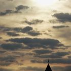 Wassterturm im Gegenlicht