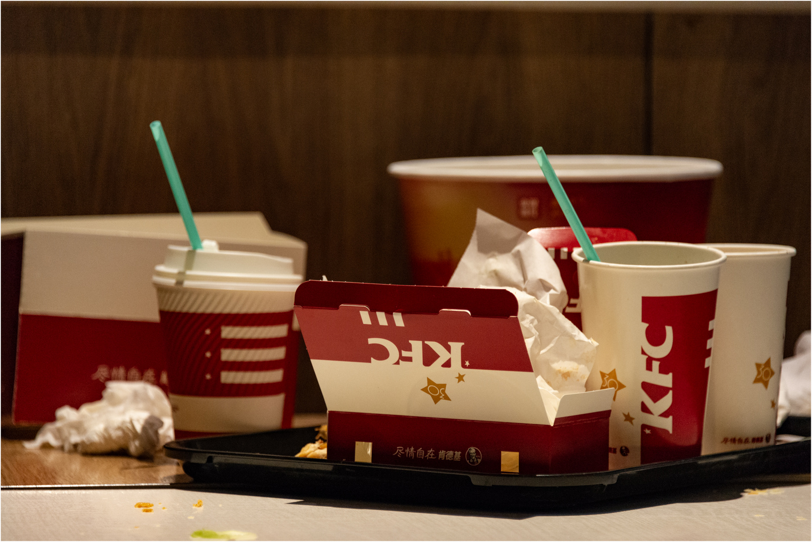 Waste through fast food