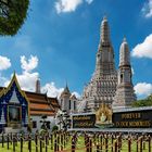 Wat Arun im Zeichen der Trauer