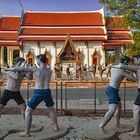 Wat Bang Kung in Samut Songkhram