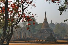 Wat Chang Lom in Si Satchanalai