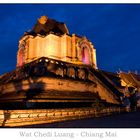 Wat Chedi Luang @ night