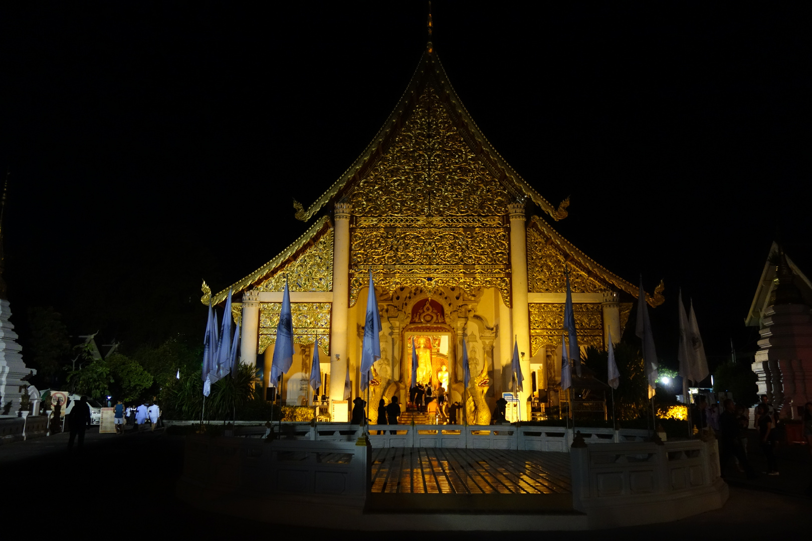 Wat Chedi Tempel in Chiang Mai