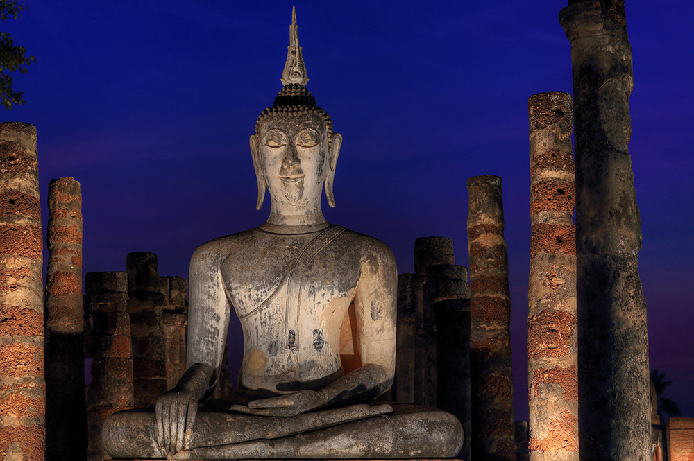 Wat Mahathat am Abend IV