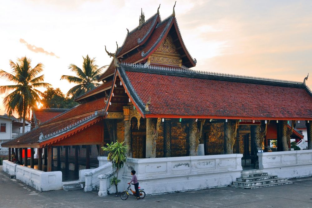 Wat Mai Suwannaphumaham in Luang Prabang