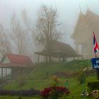 Wat Mueang Pilok in the mist