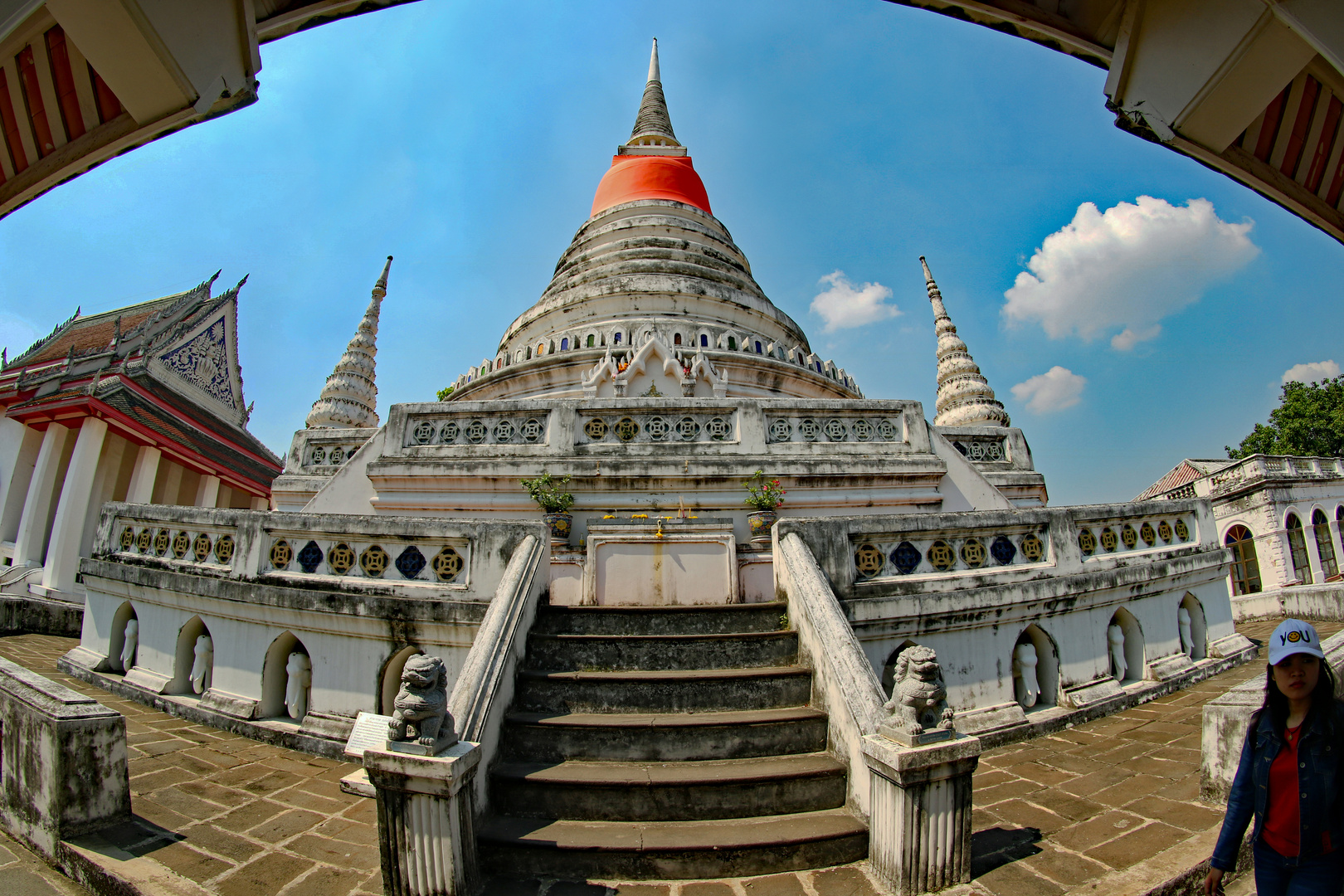 Wat Pak Nam, Fisheye