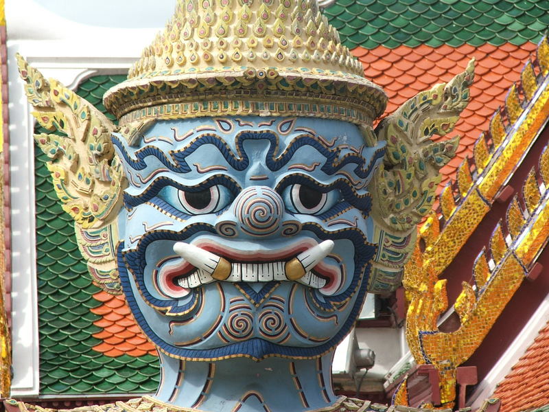 Wat Phra Kaeo, Bangkok, Thailand, 2005