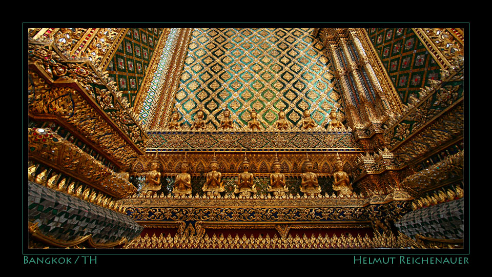 Wat Phra Kaew / Temple of the Emerald Buddha, Bangkok Temples XIII, Bangkok / TH