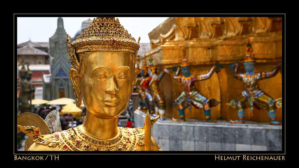 Wat Phra Kaew / Temple of the Emerald Buddha, Bangkok Temples XIX, Bangkok / T