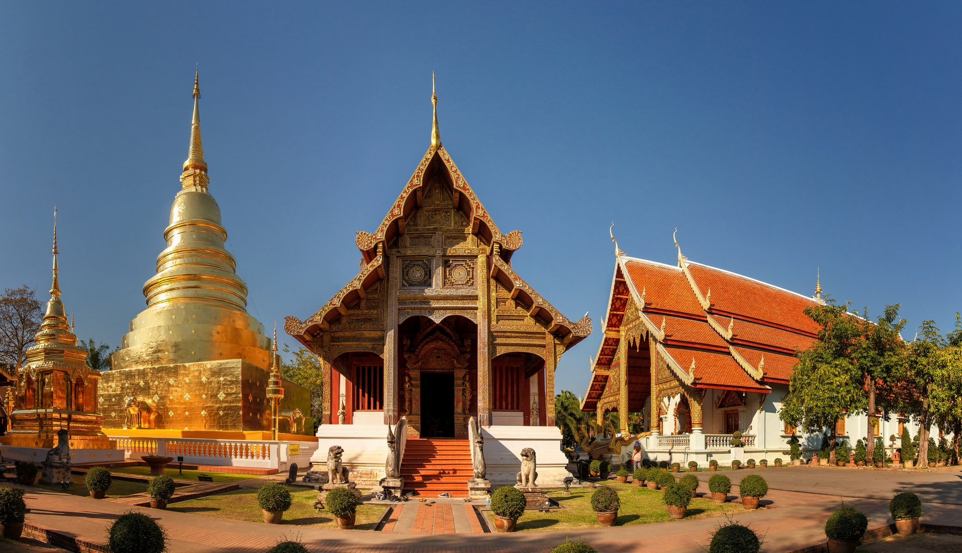 Wat Phra Singh Foto & Bild asia, thailand, southeast asia Bilder auf