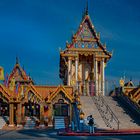 Wat San Phan Thai Norasing in front
